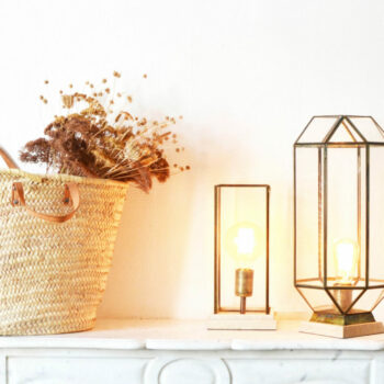 lampe en verre
