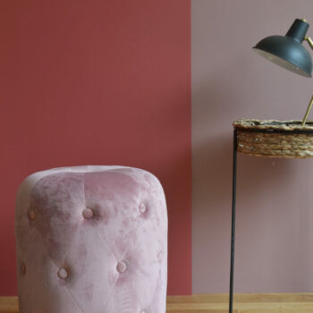 Pouf velours