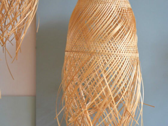 Suspension bambou
