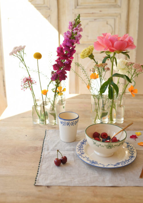 Set de table fleurette