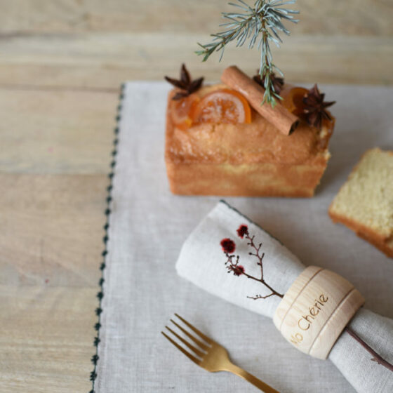 set de table fleurette