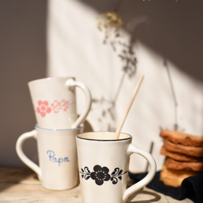 mug fleurs