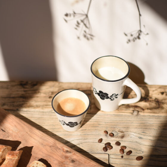 mug fleurs