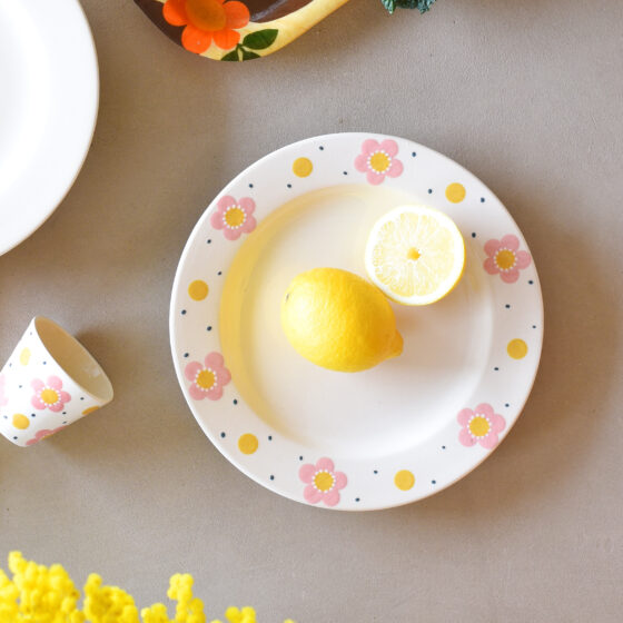assiette diner seventies
