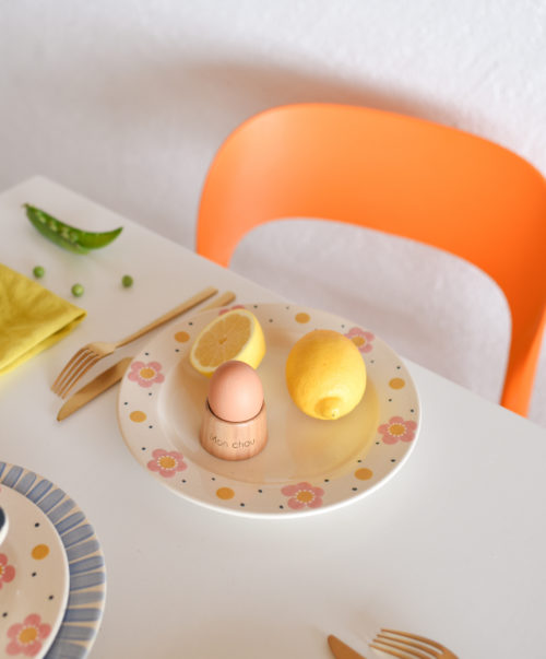 assiette diner seventies