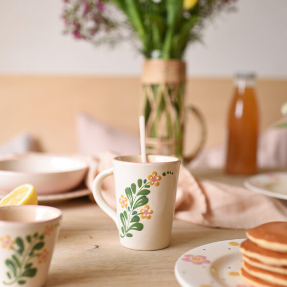 Mug personnalisé Fleurs des champs