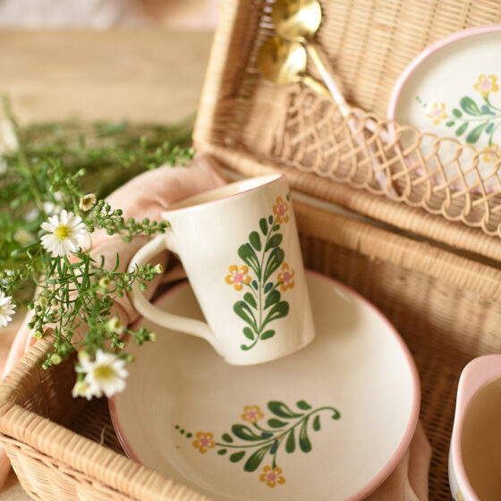 Mug personnalisé Fleurs des champs – Image 4