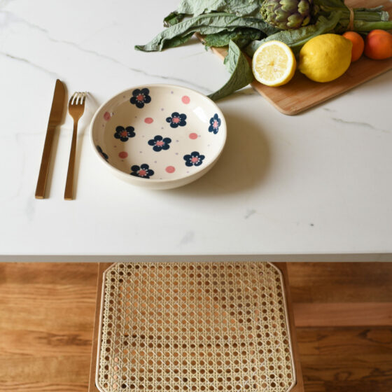 assiette creuse seventies